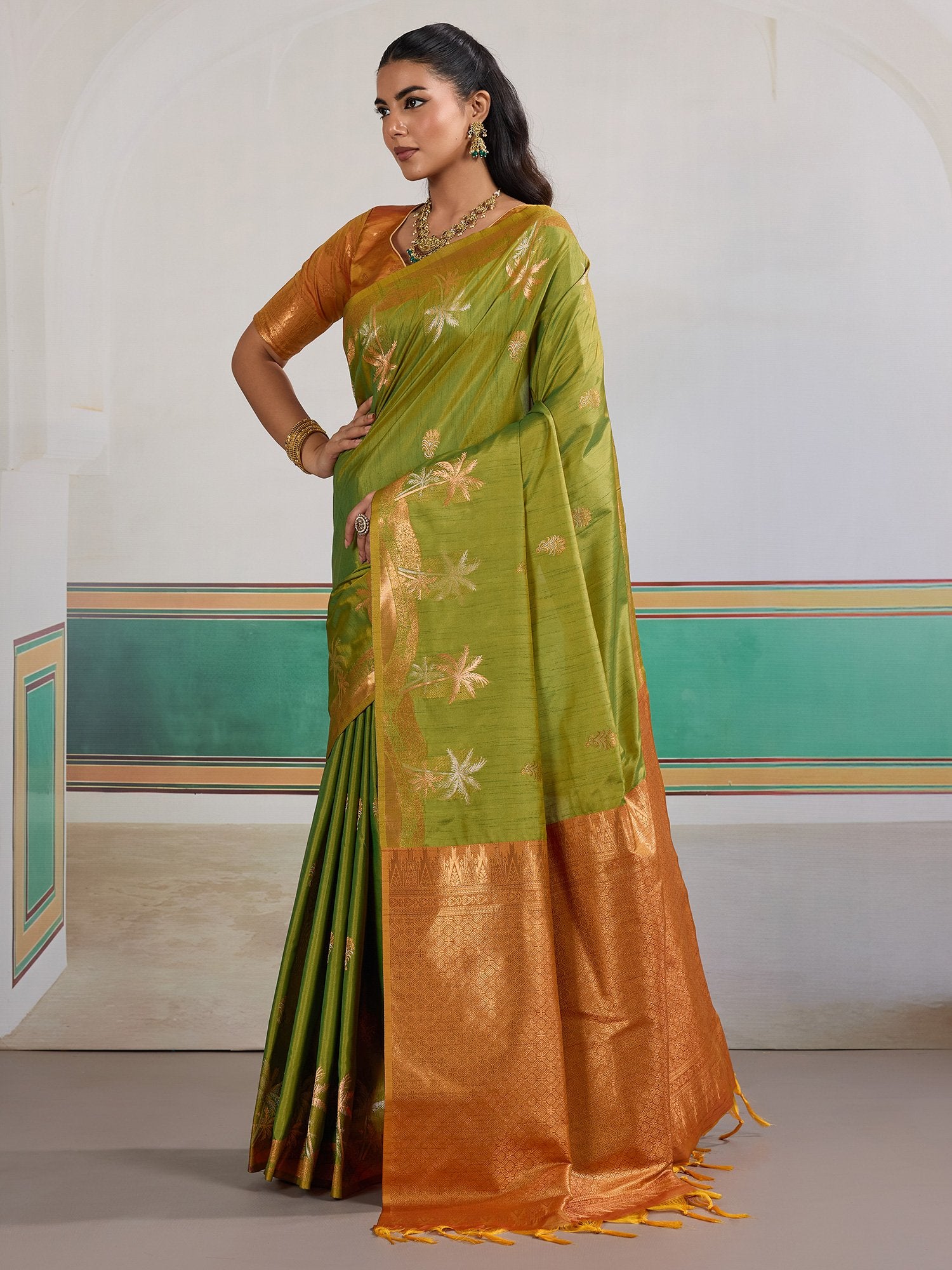 partywear designer saree for festive occasions