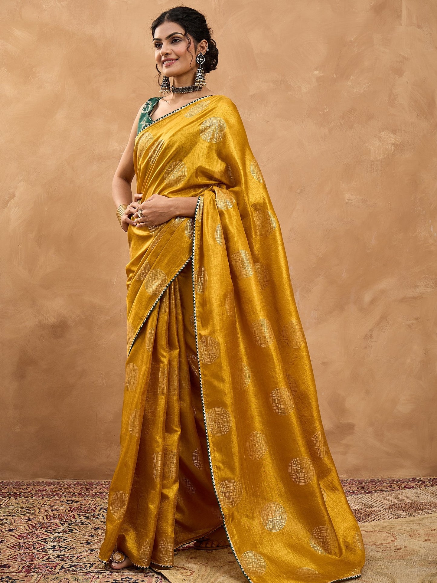 partywear designer saree for festive occasions