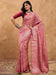 Pink Mauve Banarasi Dola Silk Digital Print Saree