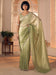 Green Light Party Wear Pure Silk Embellished Saree
