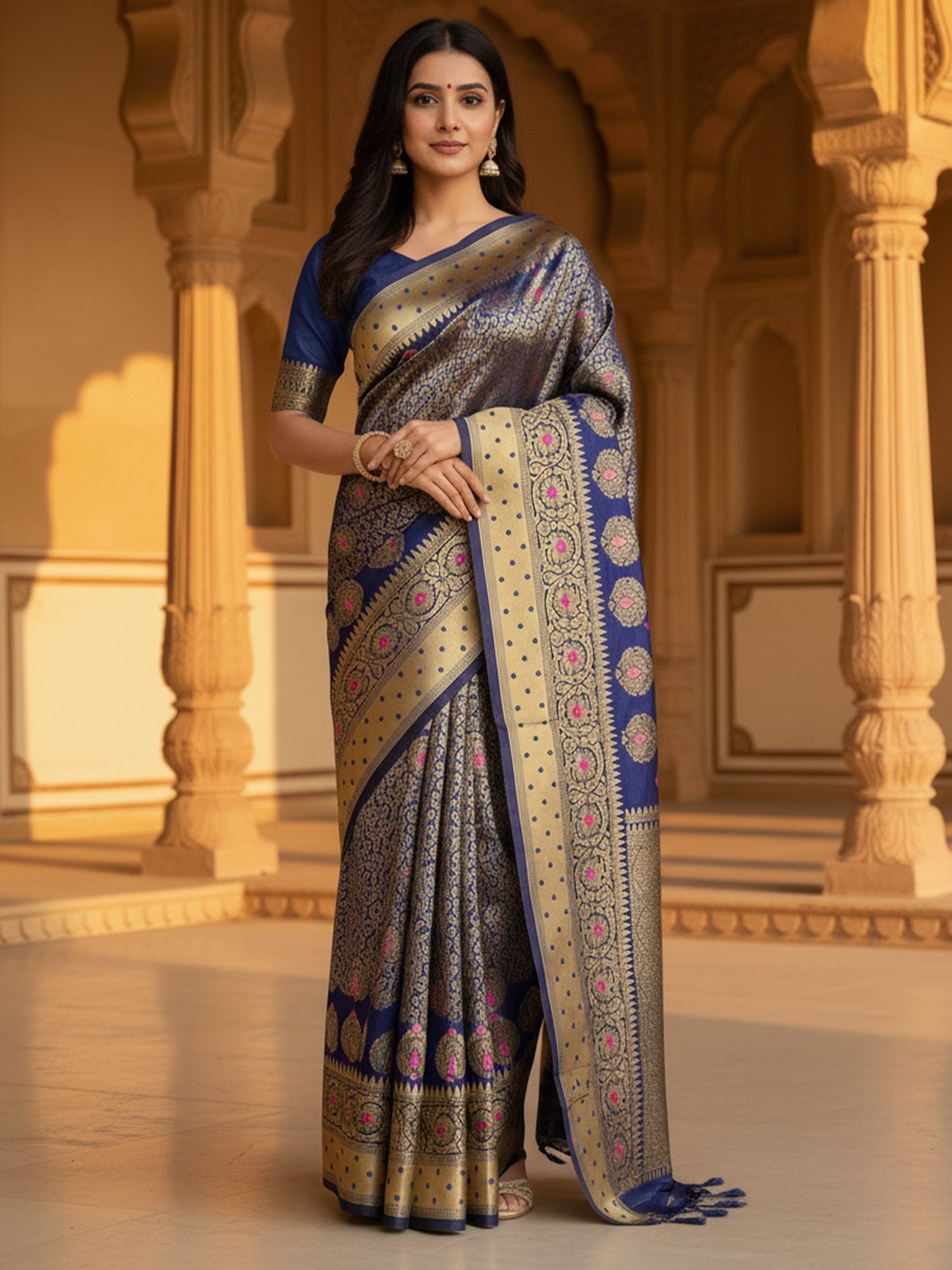partywear designer saree for festive occasions