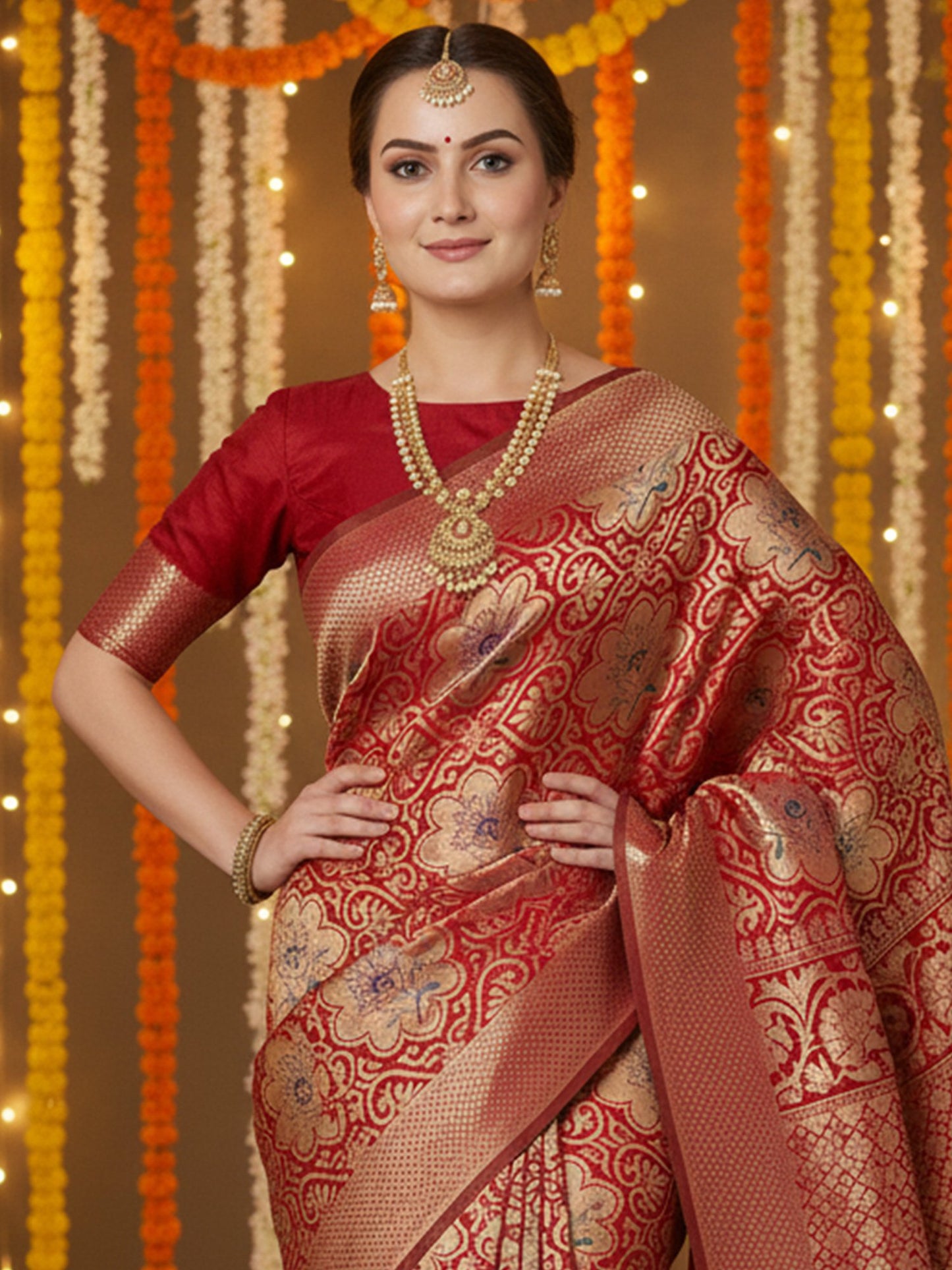 partywear designer saree for festive occasions