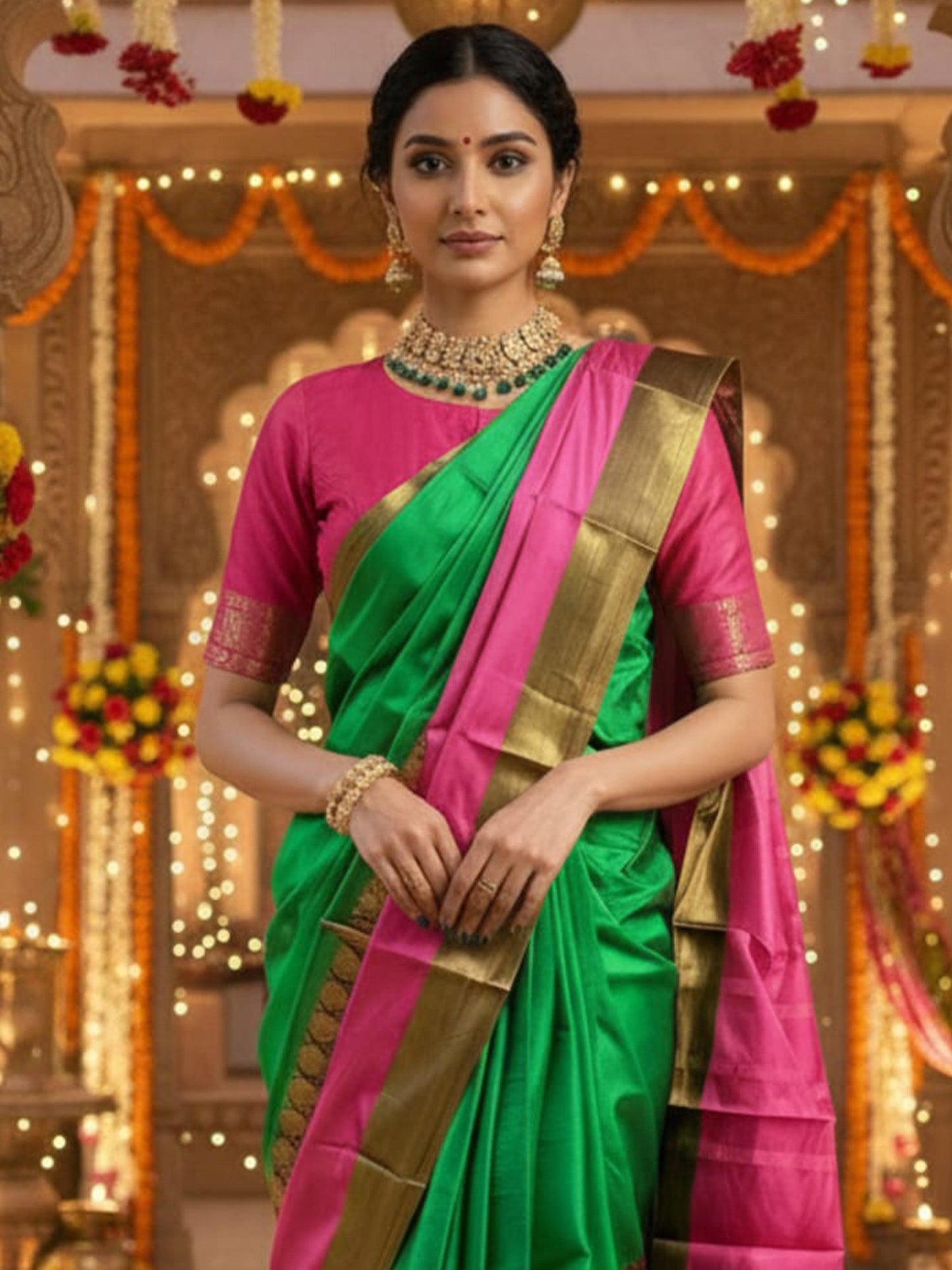 partywear designer saree for festive occasions