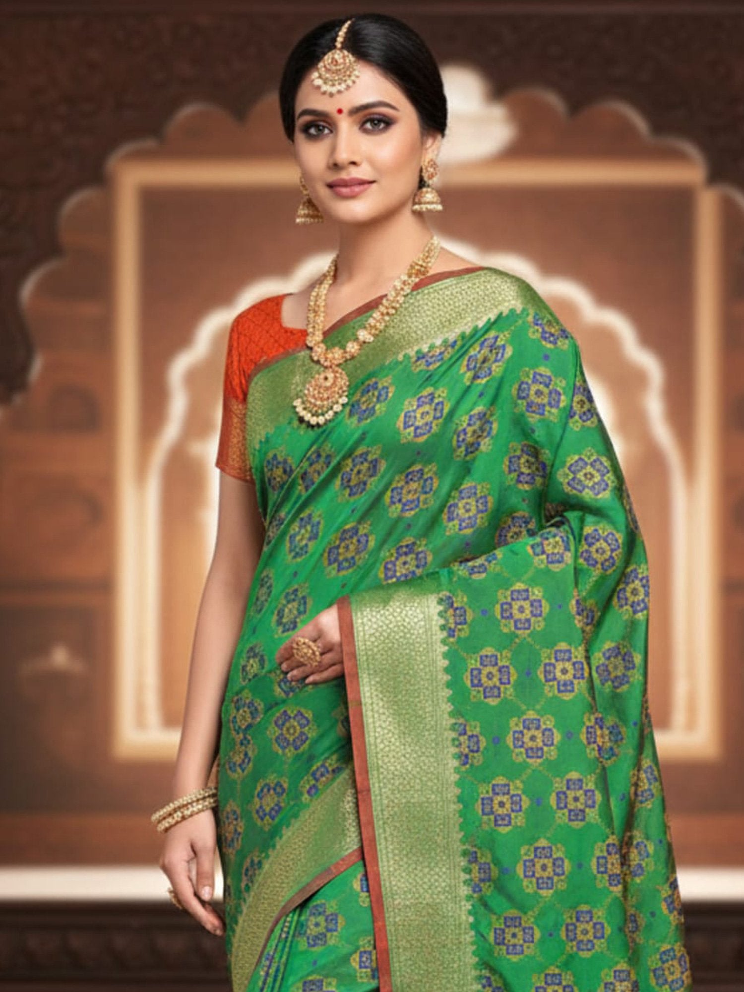 partywear designer saree for festive occasions