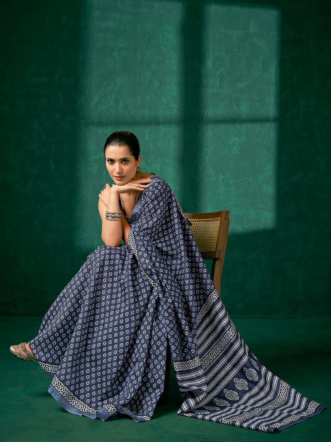 partywear designer saree for festive occasions