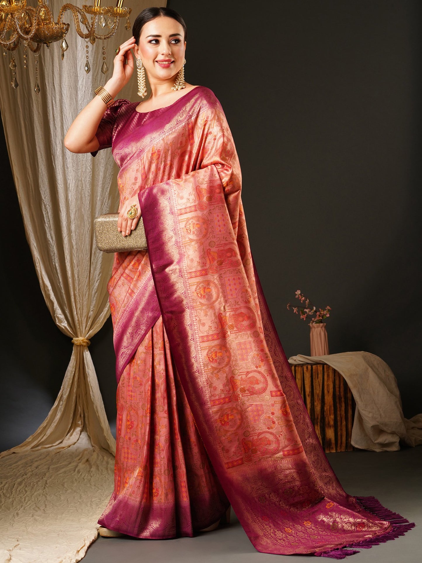 Get the best Kanchipuram silk sarees