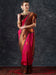 Pink Pink Banarasi Silk Blend Woven Saree