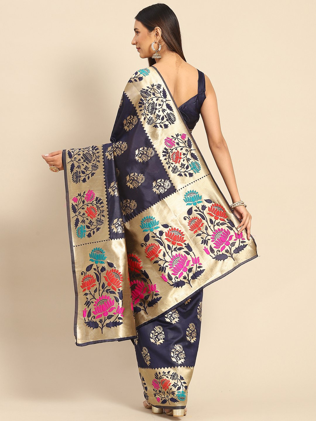 partywear designer saree for festive occasions
