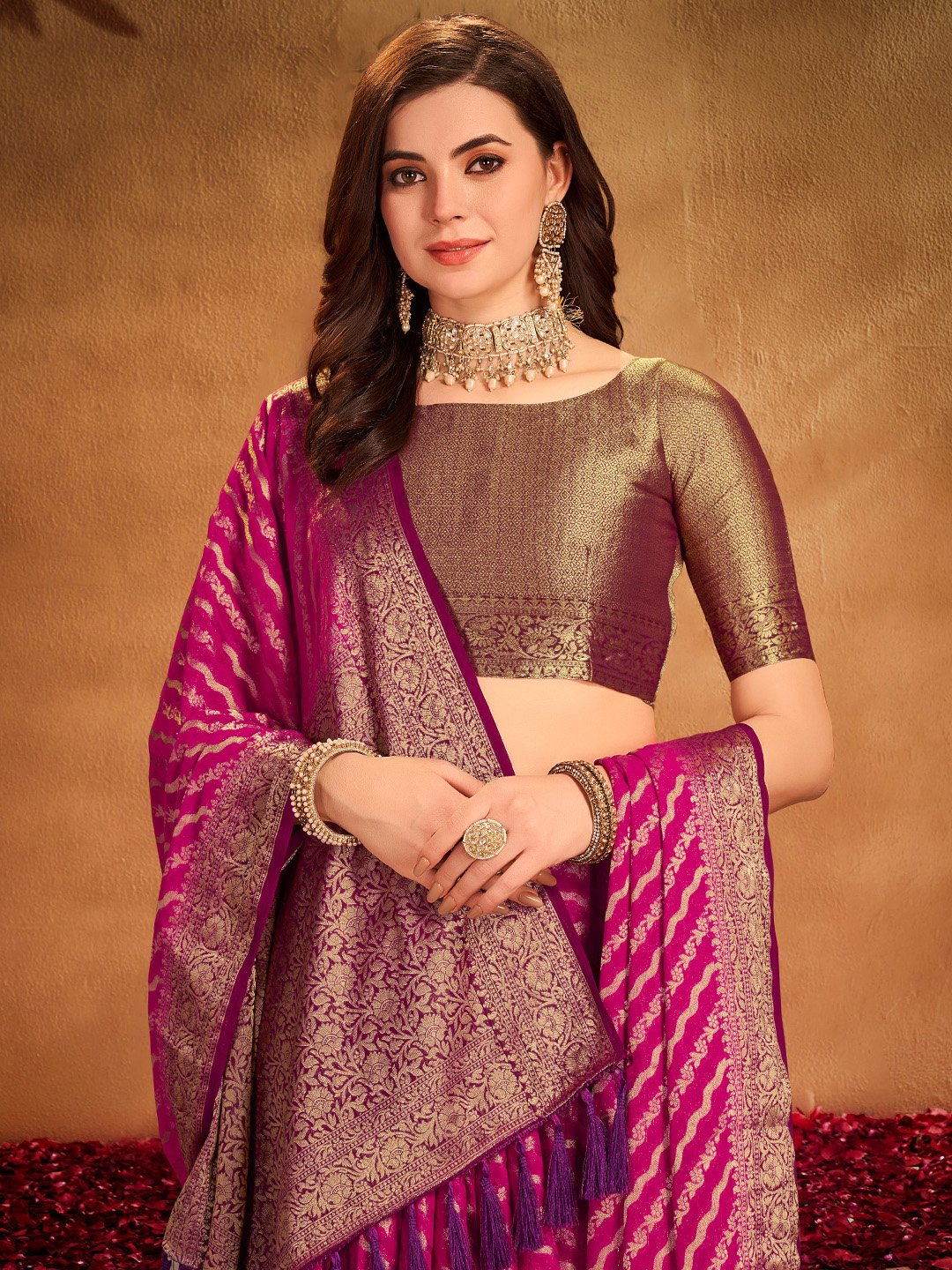 Get the best party wear saree