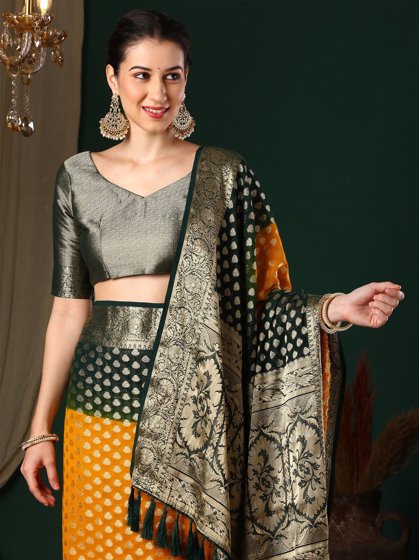 Get the best kanjeevaram South Indian bridal saree