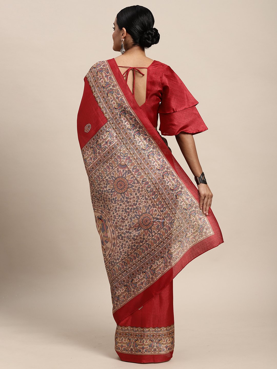 partywear designer saree for festive occasions