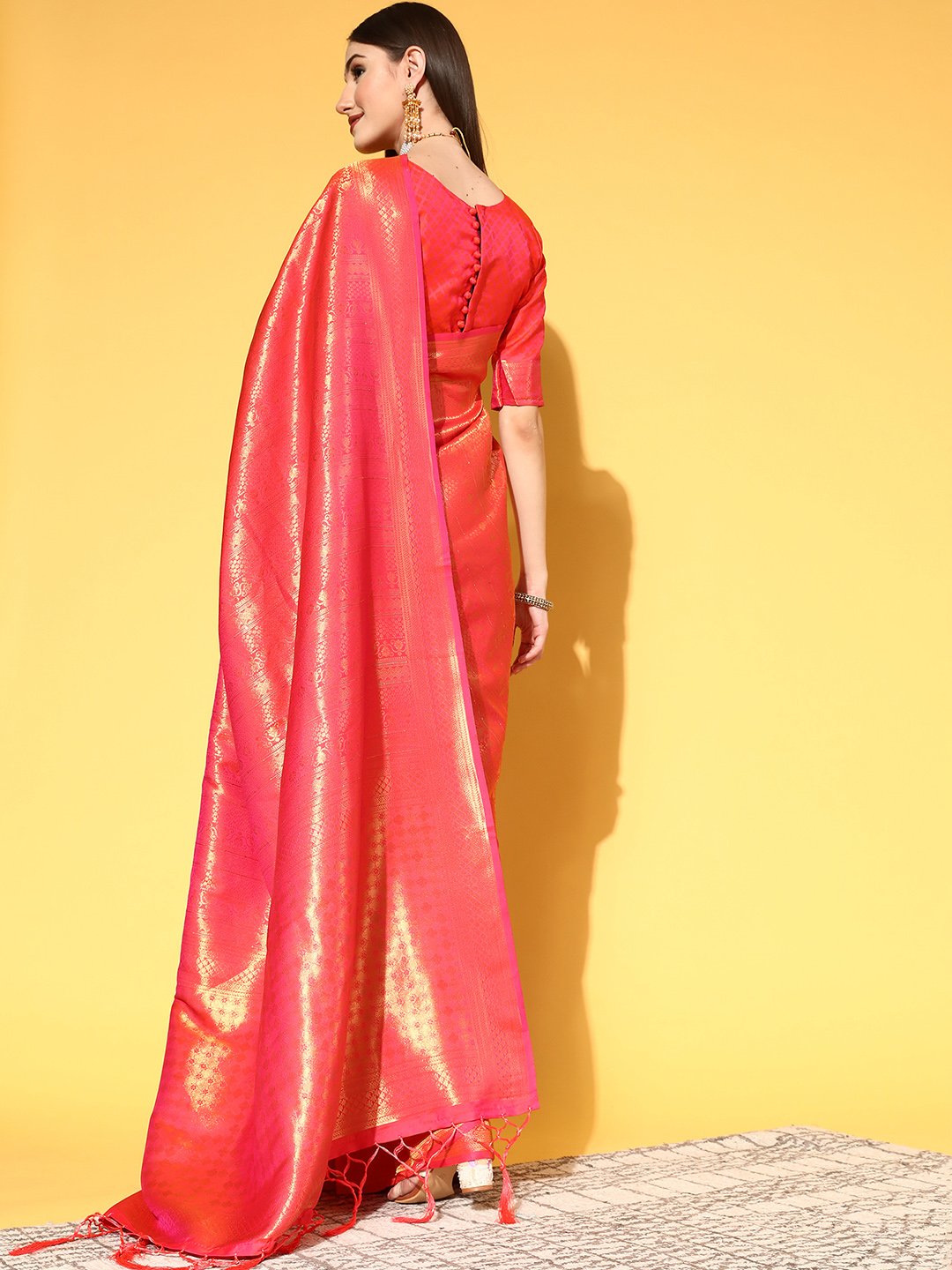 partywear designer saree for festive occasions