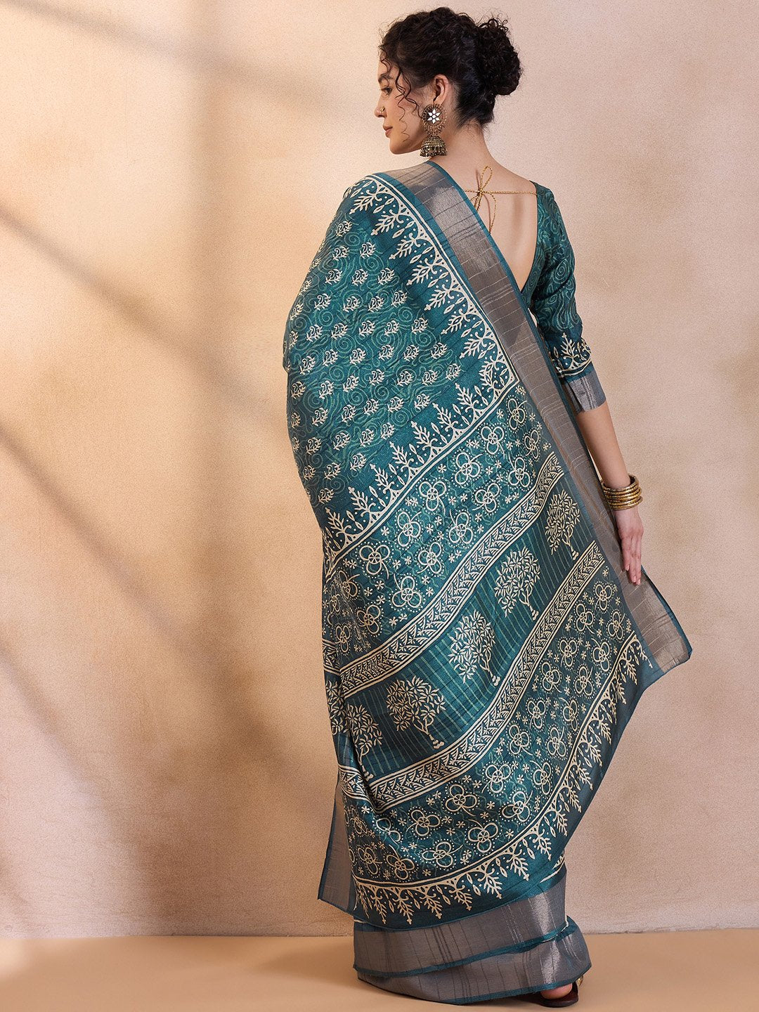 partywear designer saree for festive occasions