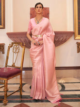 Pink Kanjeevaram Silk Saree - The Dori Store