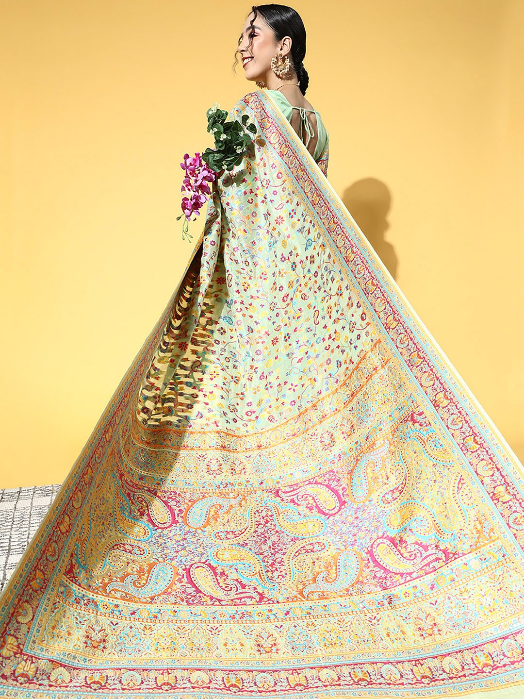 partywear designer saree for festive occasions