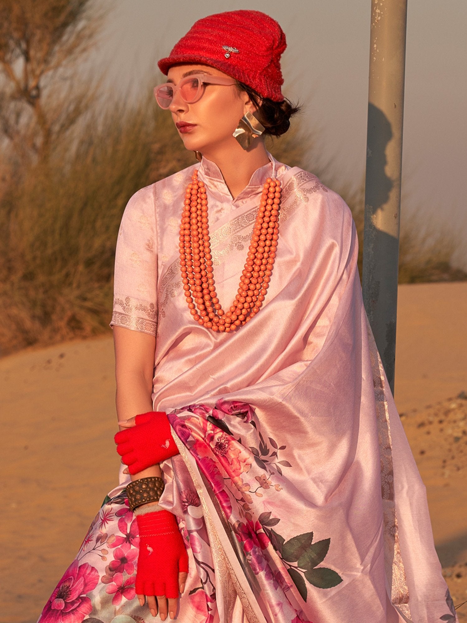 Get the best organza saree