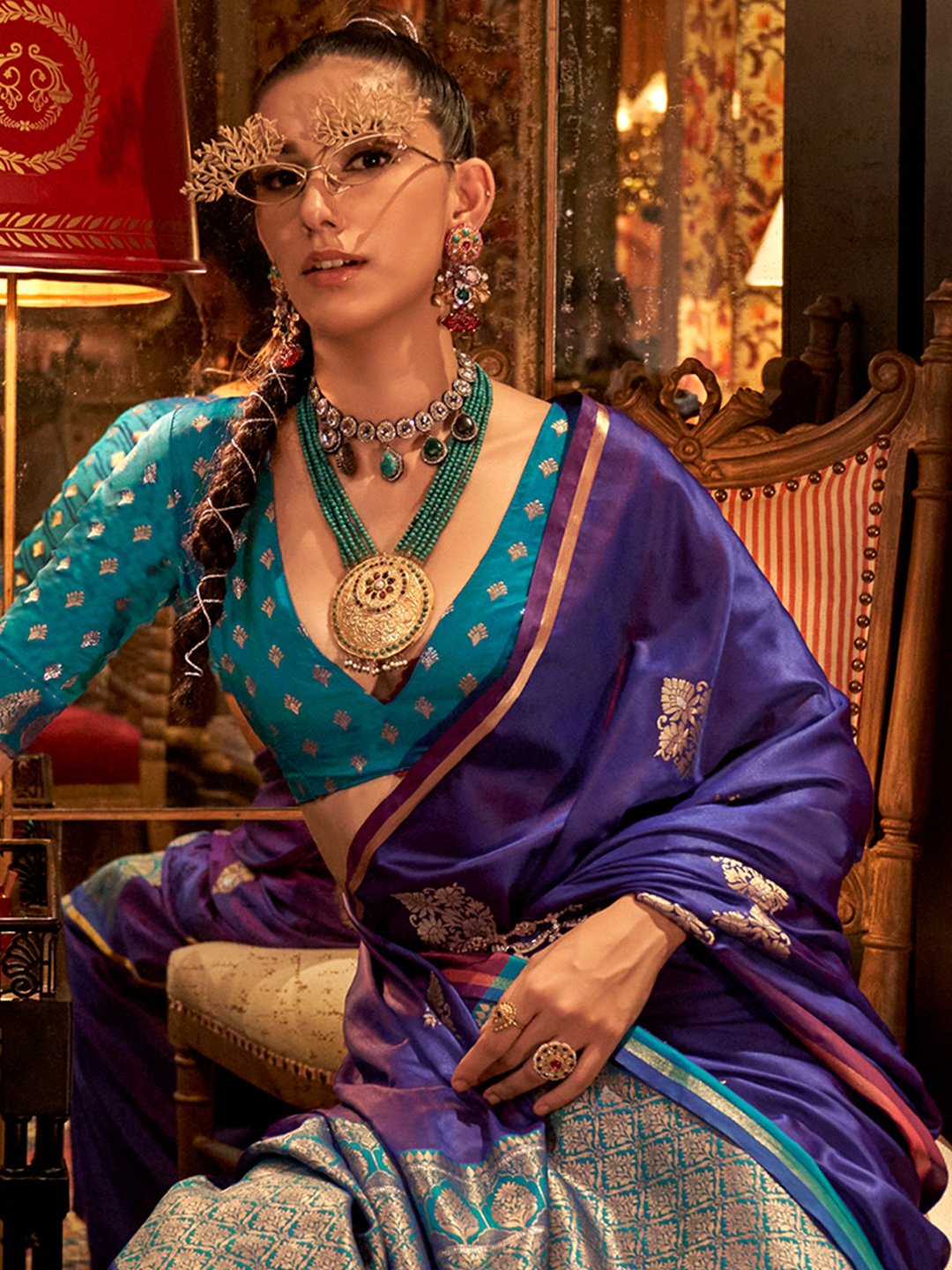 Get the best party wear saree