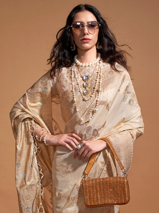 Get the best organza saree