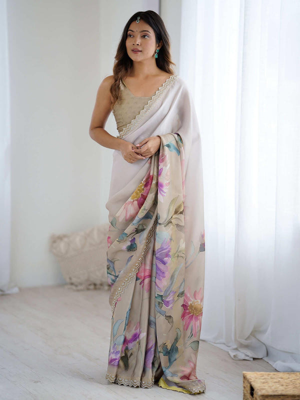 Printed Saree