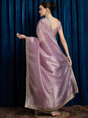 partywear designer saree for festive occasions