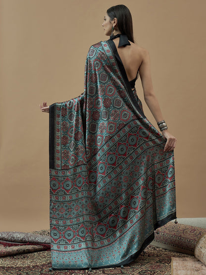 partywear designer saree for festive occasions