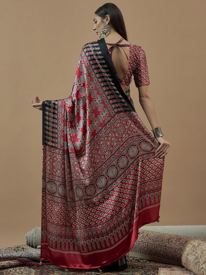 partywear designer saree for festive occasions