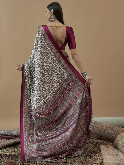partywear designer saree for festive occasions