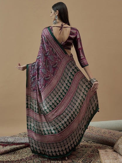 partywear designer saree for festive occasions