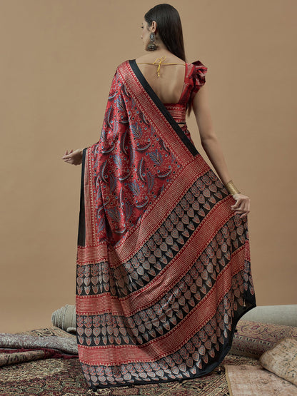 partywear designer saree for festive occasions