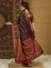 partywear designer saree for festive occasions