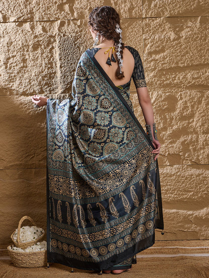 partywear designer saree for festive occasions