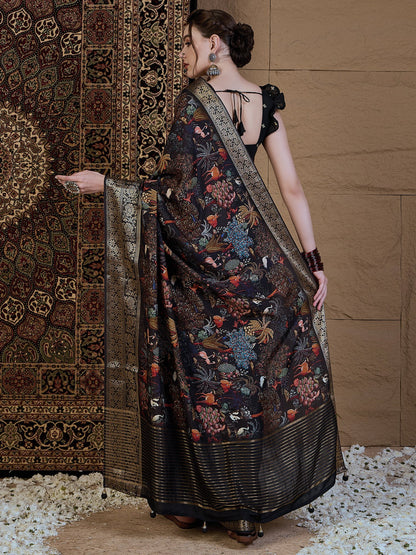partywear designer saree for festive occasions