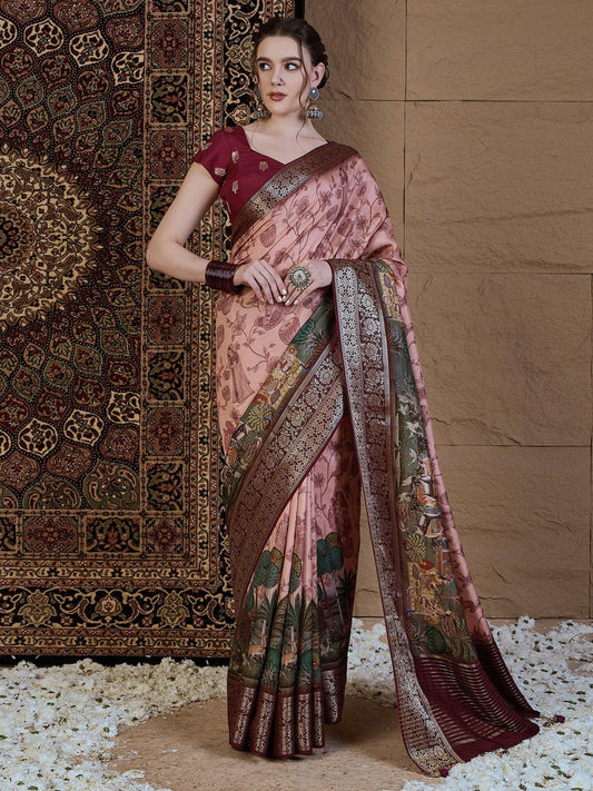 partywear designer saree for festive occasions