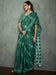 Green Teal Bagh Cotton Printed Saree