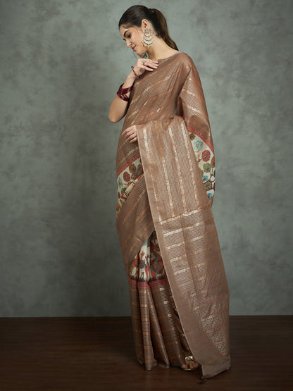 partywear designer saree for festive occasions