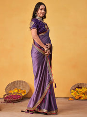 partywear designer saree for festive occasions