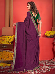 partywear designer saree for festive occasions
