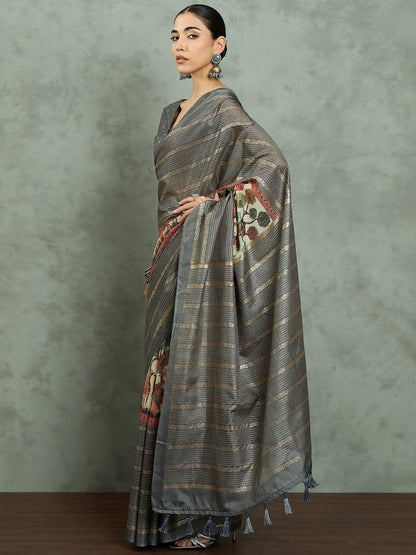 partywear designer saree for festive occasions