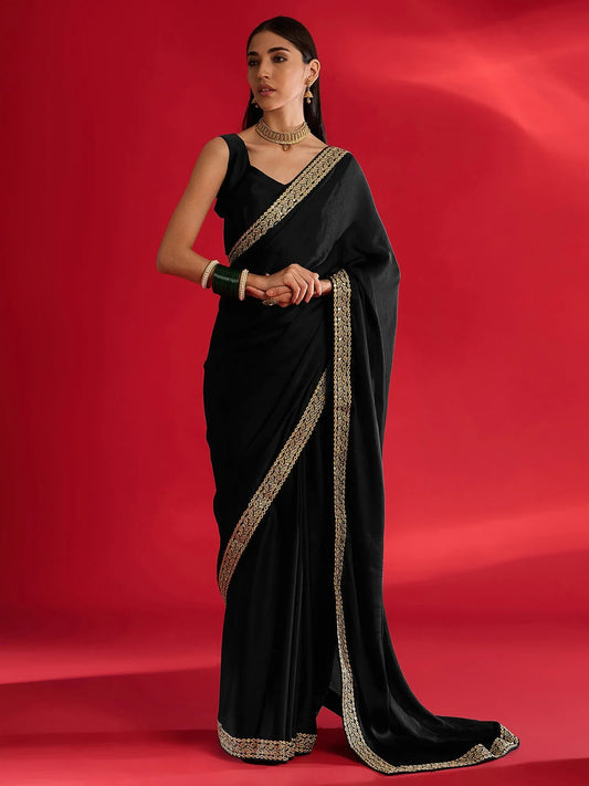 partywear designer saree for festive occasions
