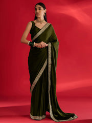 partywear designer saree for festive occasions