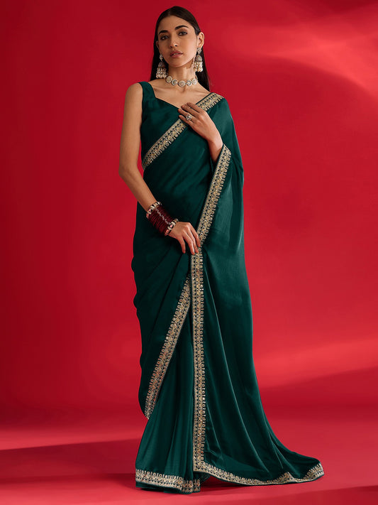 partywear designer saree for festive occasions