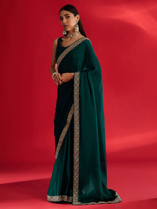partywear designer saree for festive occasions