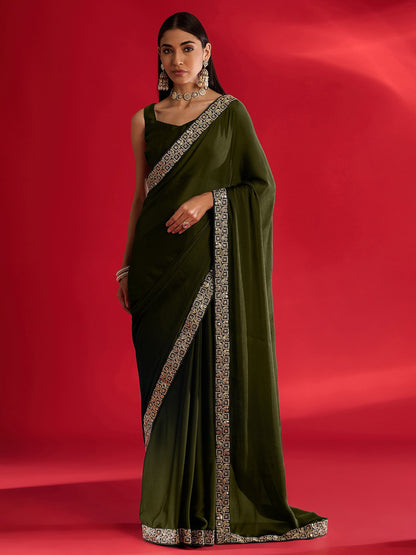 partywear designer saree for festive occasions