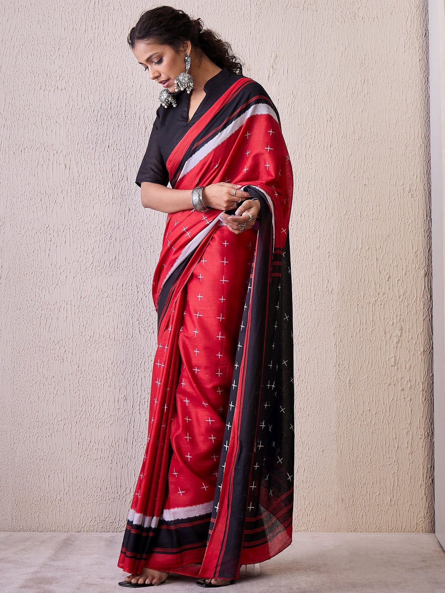 partywear designer saree for festive occasions