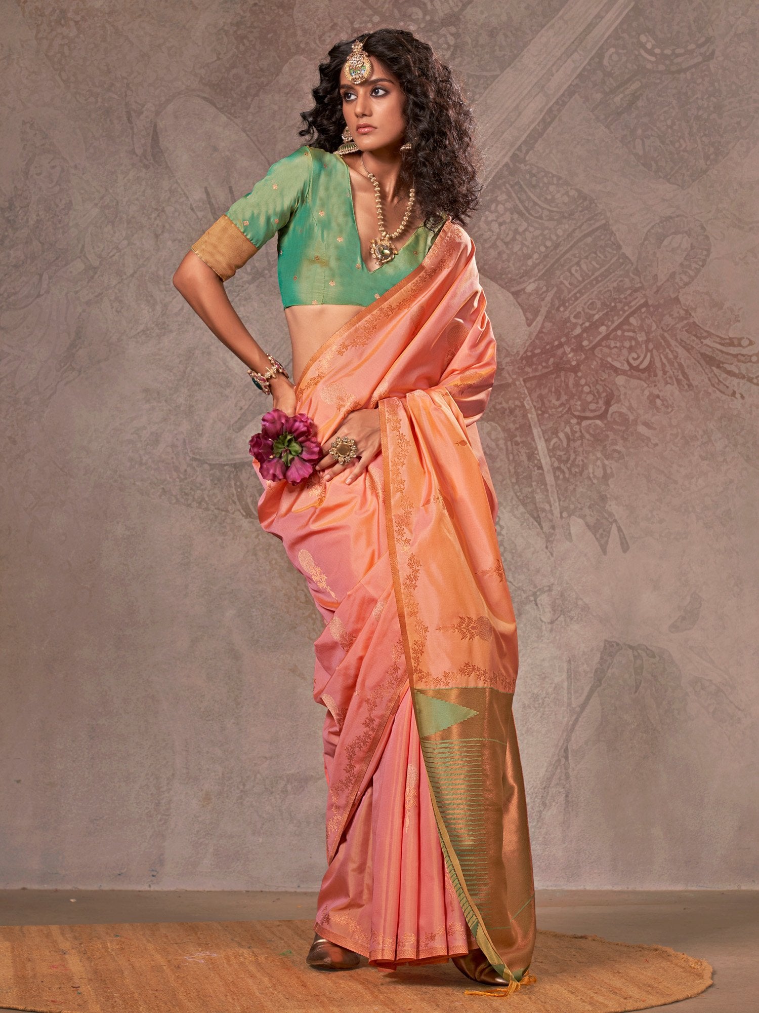 partywear designer saree for festive occasions