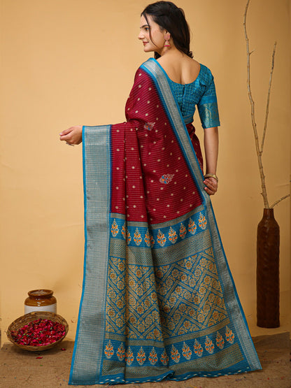 partywear designer saree for festive occasions