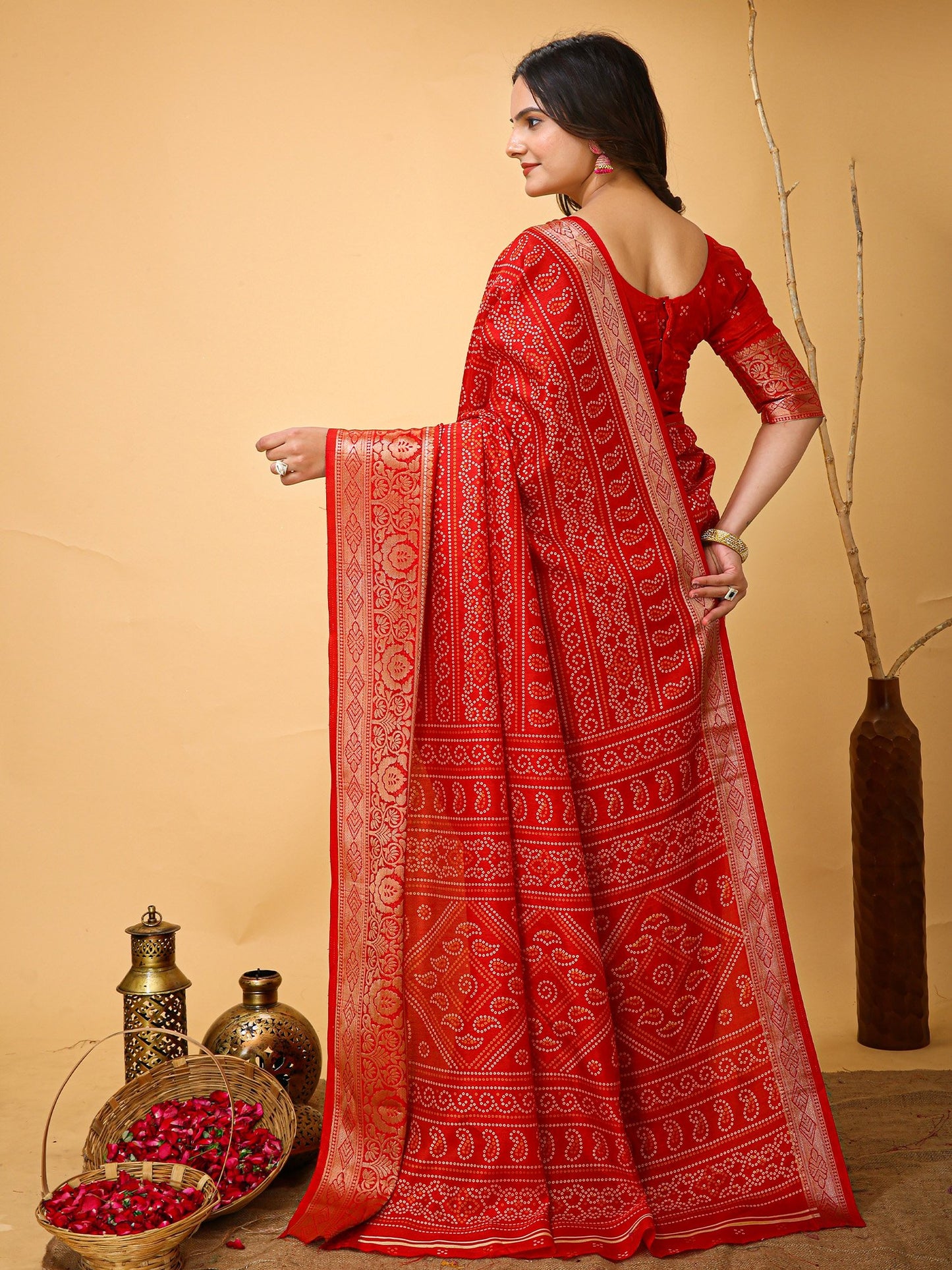 partywear designer saree for festive occasions