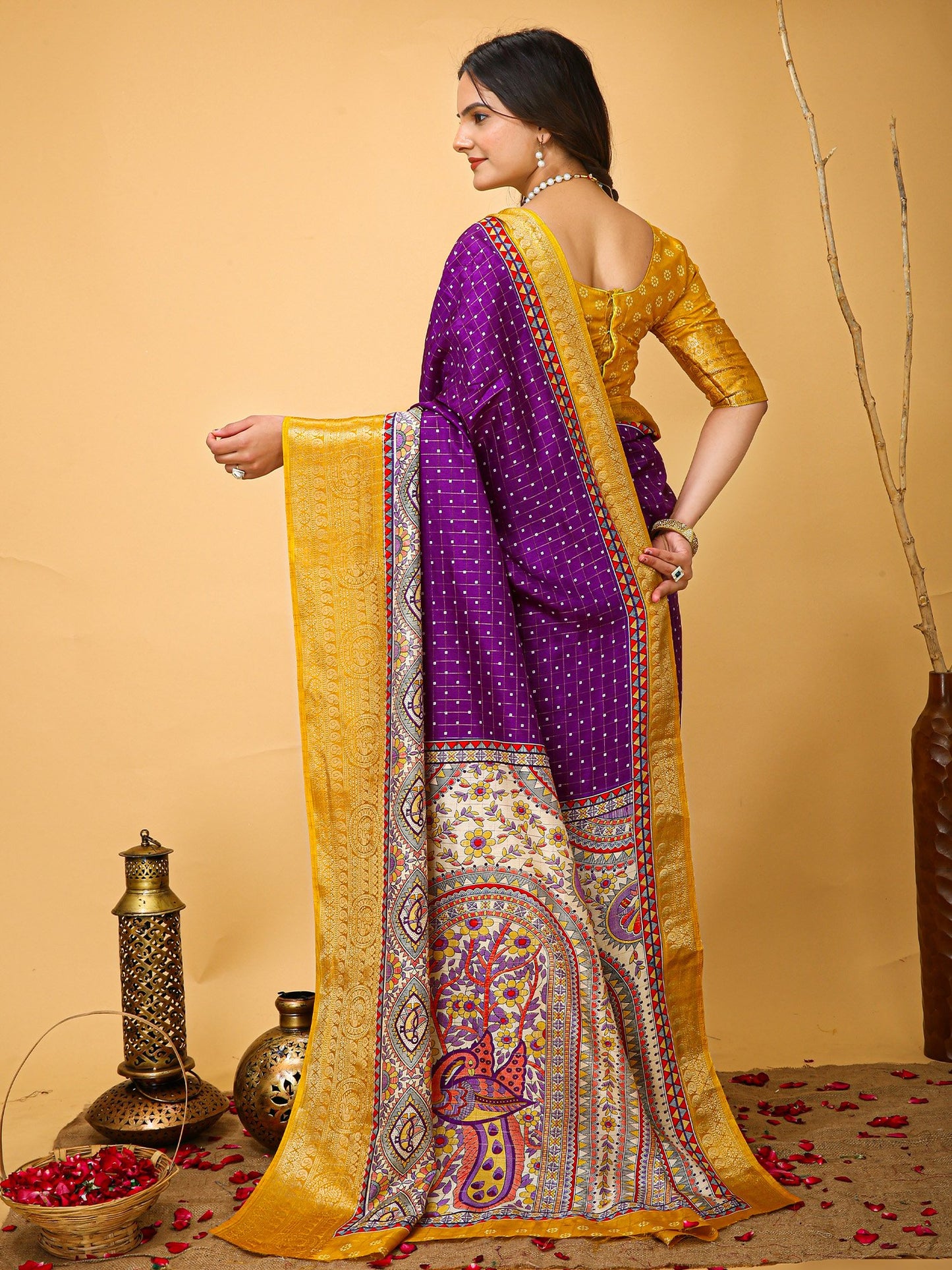 partywear designer saree for festive occasions