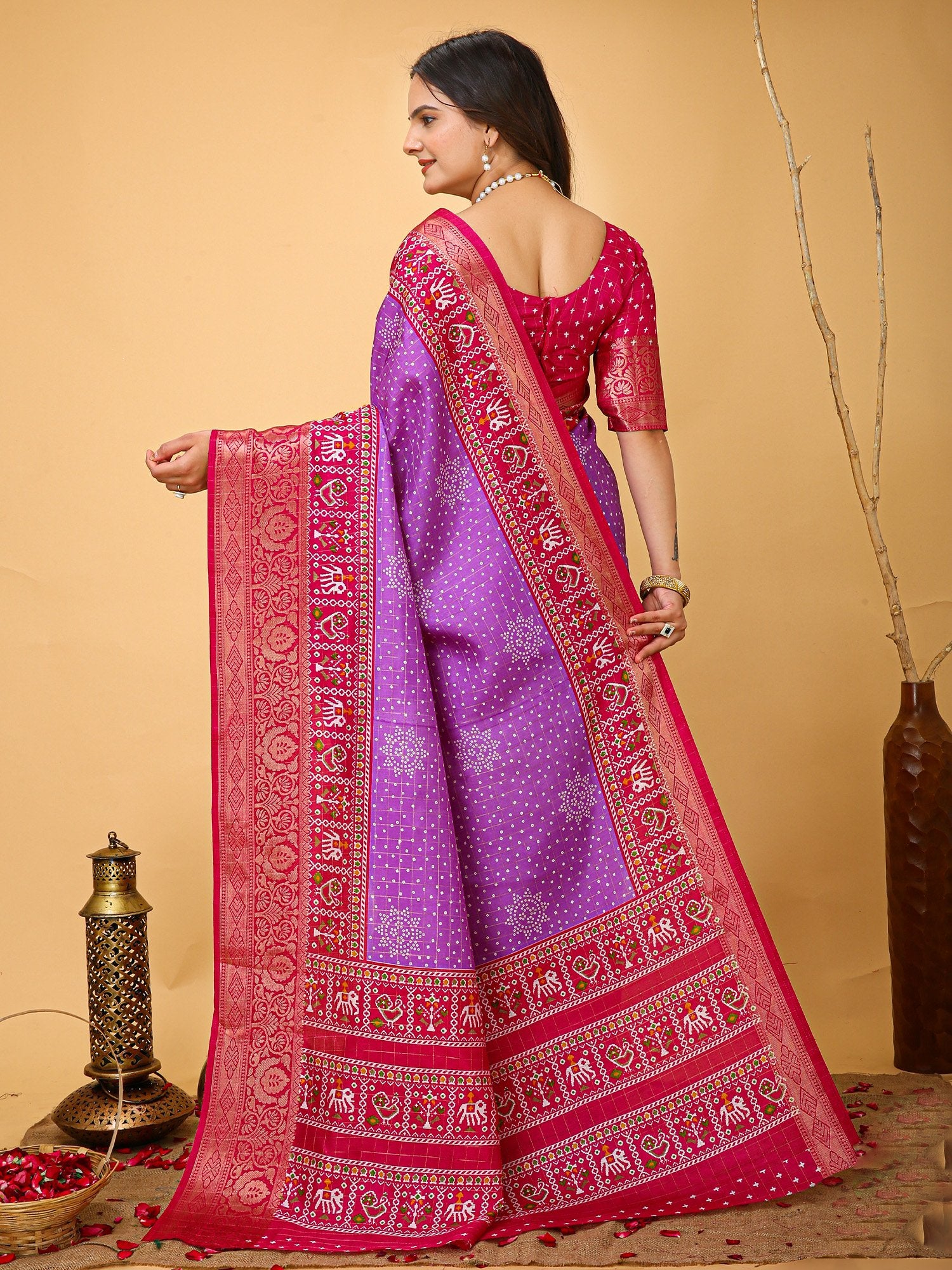 partywear designer saree for festive occasions