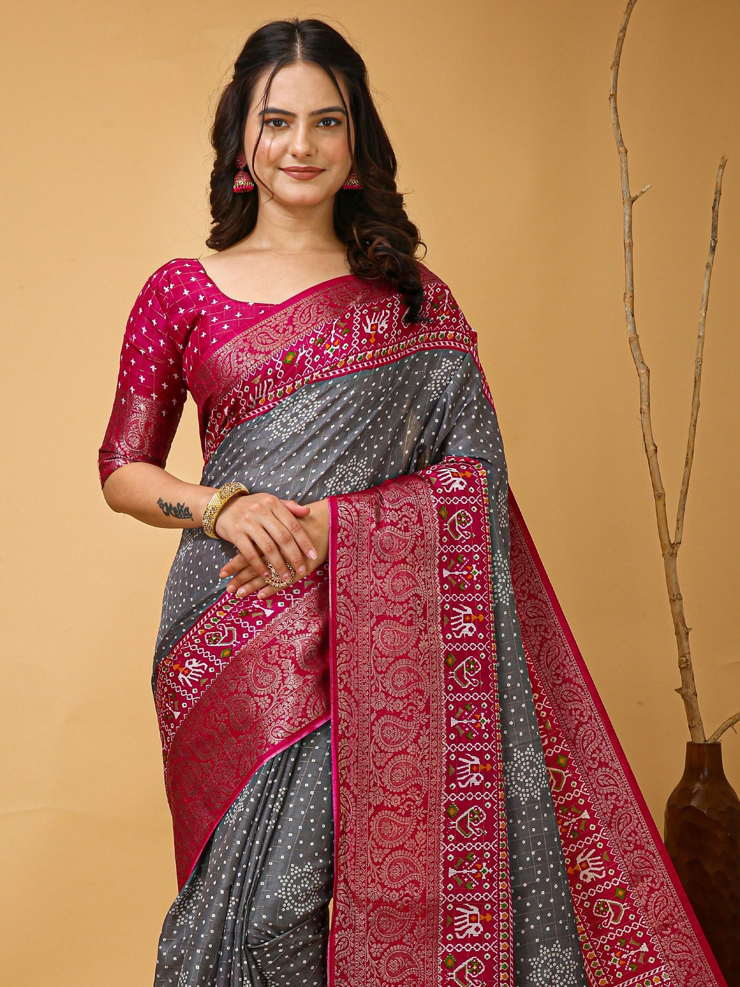 partywear designer saree for festive occasions
